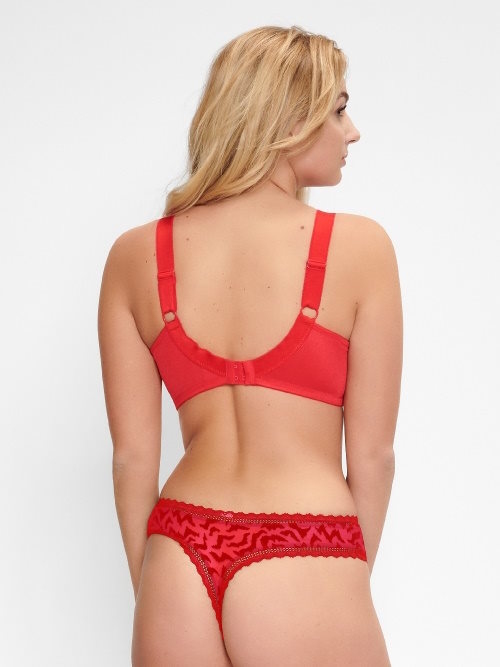 LingaDore Daily Lisette red wireless bra