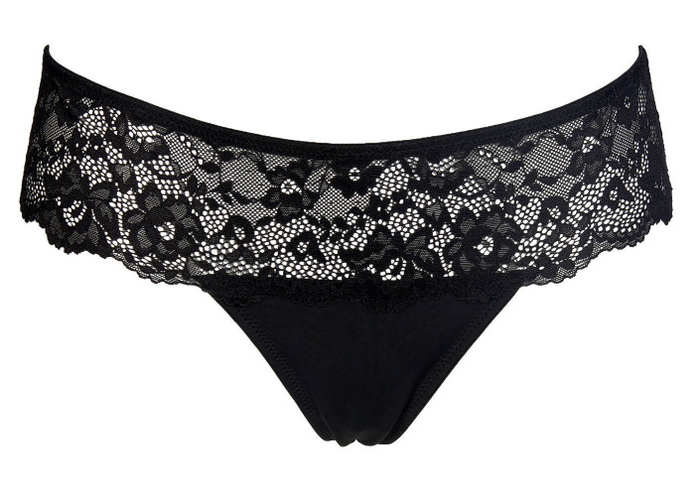 After Eden Daisy black thong