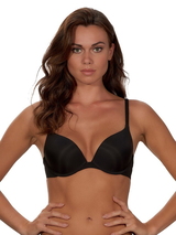 After Eden Single Boost black push up bra