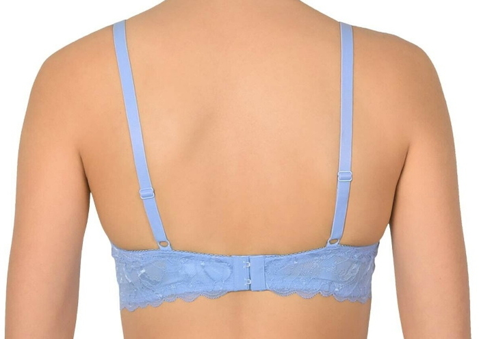 Naturana Valencia baby blue non-padded bra