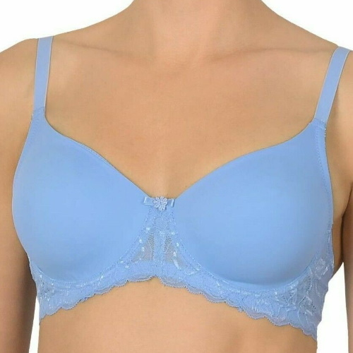 Naturana Valencia baby blue non-padded bra