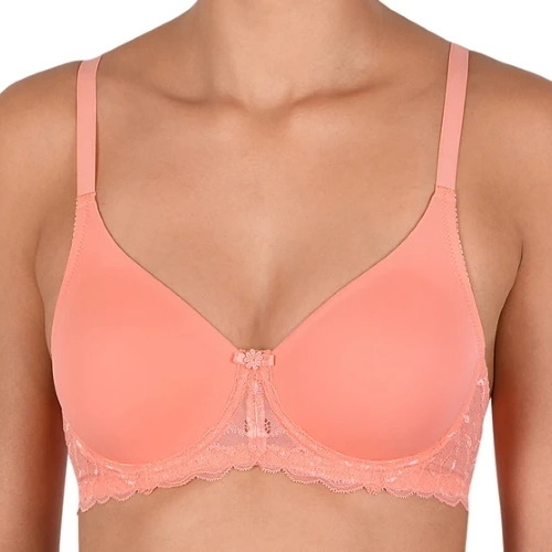 Naturana Valencia salmon non-padded bra