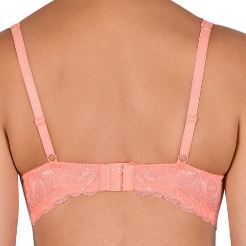 Naturana Valencia salmon padded bra