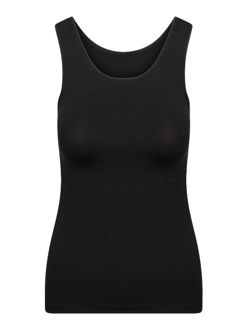 RJ Bodywear Pure Color black singlet