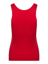 RJ Bodywear Pure Color dark red singlet