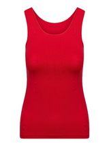 RJ Bodywear Pure Color dark red singlet