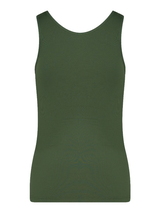 RJ Bodywear Pure Color green singlet