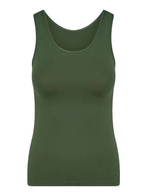 RJ Bodywear Pure Color green singlet
