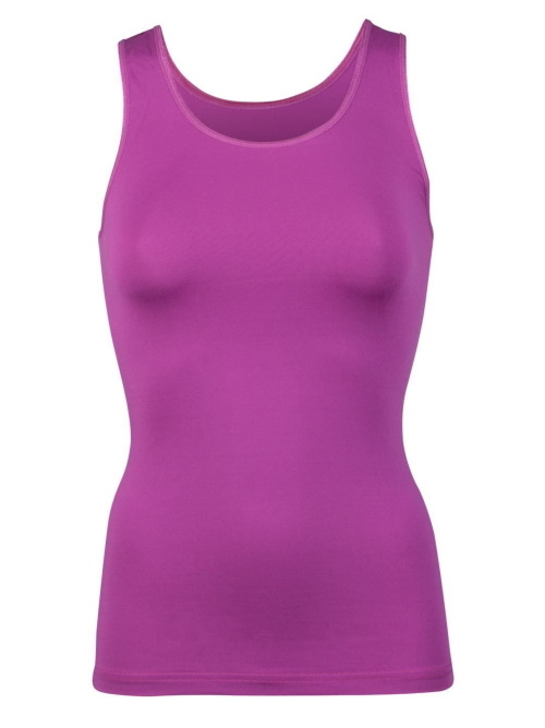 RJ Bodywear Pure Color cyclamen pink singlet