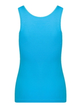 RJ Bodywear Pure Color aqua singlet