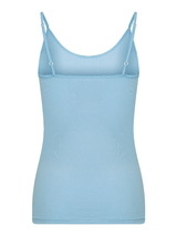 RJ Bodywear Pure Color baby blue spaghetti top