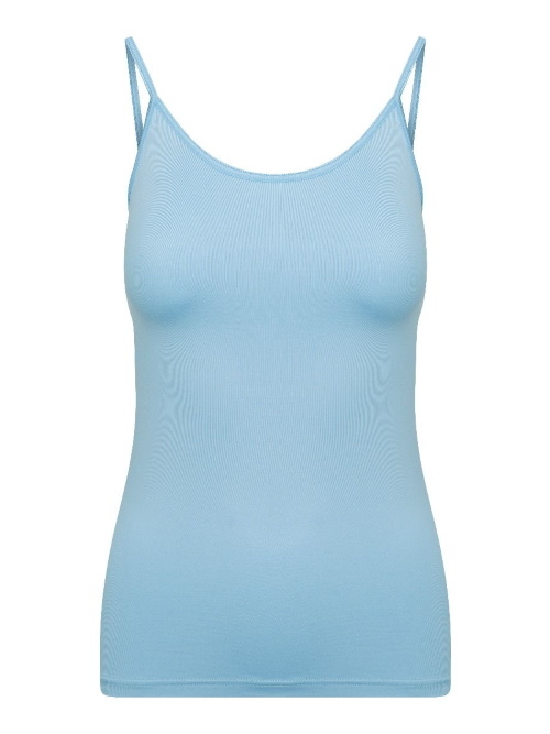 RJ Bodywear Pure Color baby blue spaghetti top