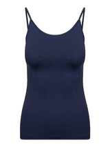 RJ Bodywear Pure Color navy blue spaghetti top
