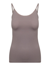 RJ Bodywear Pure Color mole grey spaghetti top