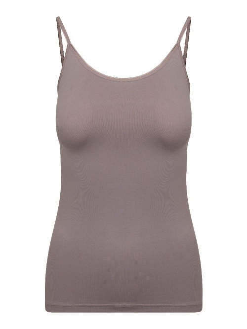 RJ Bodywear Pure Color mole grey spaghetti top
