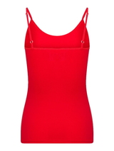 RJ Bodywear Pure Color red spaghetti top