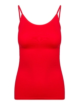 RJ Bodywear Pure Color red spaghetti top