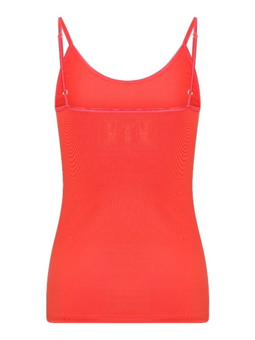 RJ Bodywear Pure Color coral spaghetti top