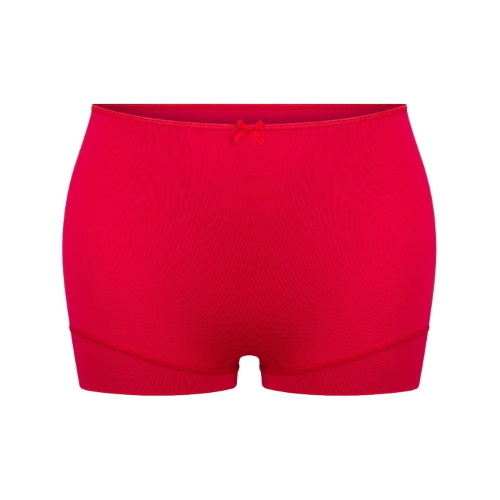 RJ Bodywear Pure Color Extra Hoog dark red short