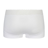 RJ Bodywear Pure Color Lace white short