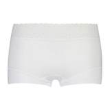 RJ Bodywear Pure Color Lace white short