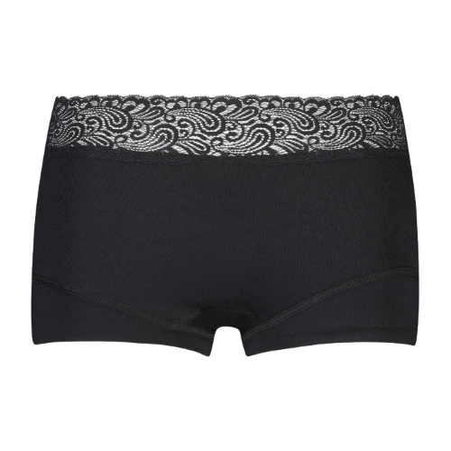 RJ Bodywear Pure Color Lace black short