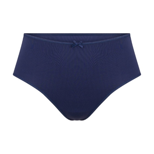 RJ Bodywear Pure Color Extra Hoog navy blue thong
