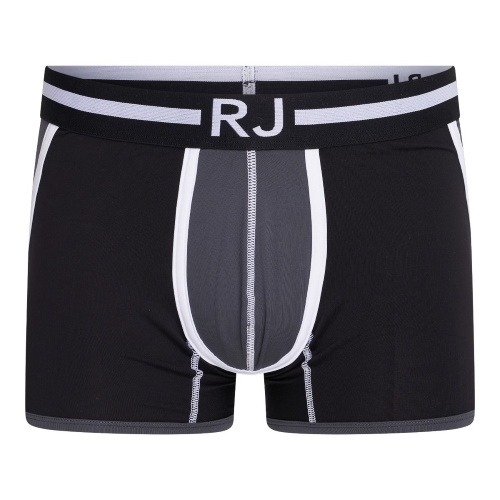 RJ Bodywear Men Happy Balls black/grey sport boxershort