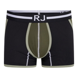 RJ Bodywear Men Happy Balls black/green sport boxershort