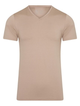 RJ Bodywear Men Pure Color  sand shirt