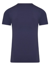 RJ Bodywear Men Pure Color  navy blue shirt