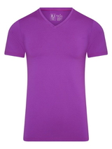 RJ Bodywear Men Pure Color  cyclamen pink shirt