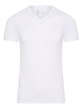 RJ Bodywear Men Pure Color  white shirt