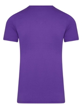 RJ Bodywear Men Pure Color  purple shirt