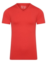 RJ Bodywear Men Pure Color  red shirt