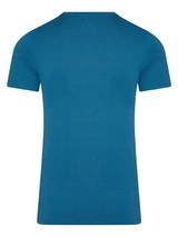 RJ Bodywear Men Pure Color  petrol shirt
