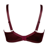 Elbrina Valerie bordeaux wireless bra