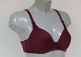 Elbrina Valerie bordeaux wireless bra