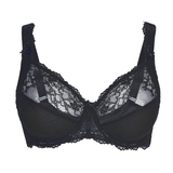 LingaDore Daily Full Coverage black non-padded bra