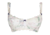 LingaDore Bluebay ivory/print non-padded bra