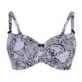 LingaDore Papagayo white/black padded bra