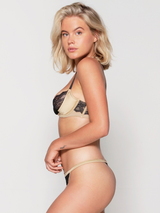 LingaDore Amora black/gold non-padded bra