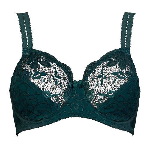 Elbrina Johanna petrol non-padded bra