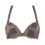 Marlies Dekkers Gloria brown/print push up bra