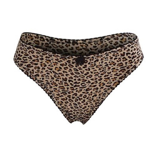 Limar Into the Wild brown/print thong