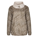 Cybéle Bench brown/print sweater