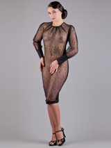 Peter Domenie Kaotic 273-E black dress