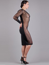 Peter Domenie Kaotic 273-E black dress