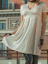 Peter Domenie Kaotic 275-C crème dress