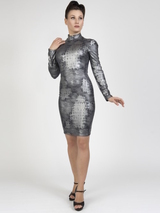 Peter Domenie Kaotic 962-V black dress